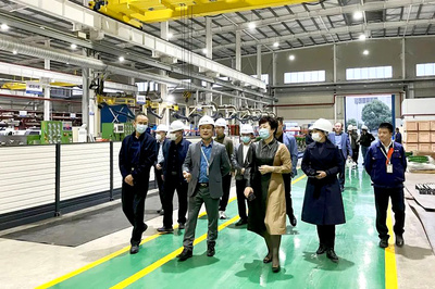 江西吉安市泰和縣縣長楊艷暉一行赴東辰閥門調研指導，推動閥門制造業高質量發展